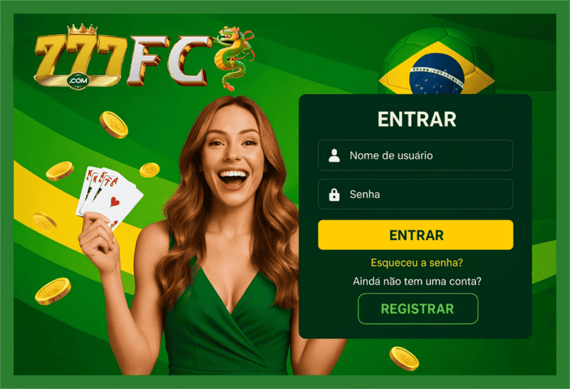 Não Perca tempo, o rRgistro na site 777FC